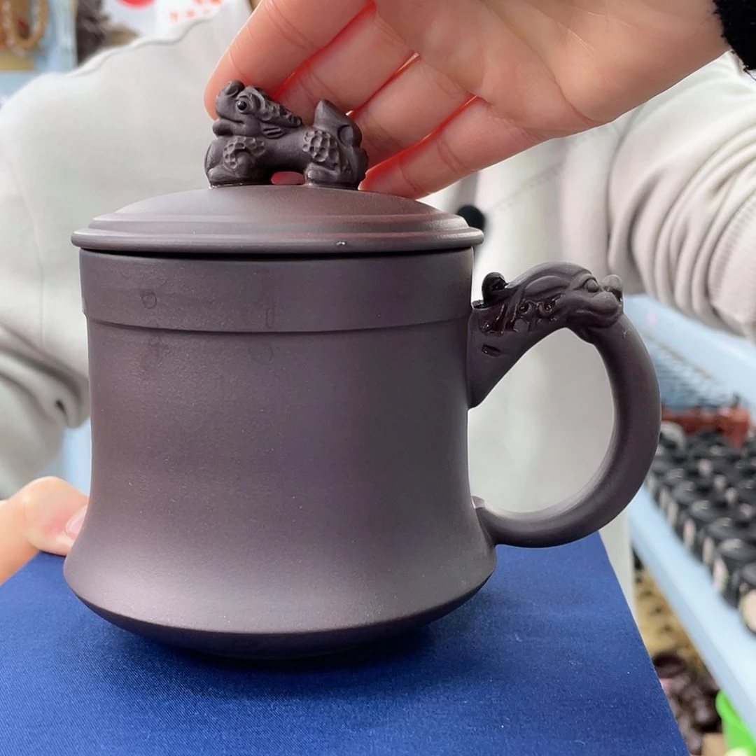 【闪购商品】紫砂茶杯藏龙卧虎
