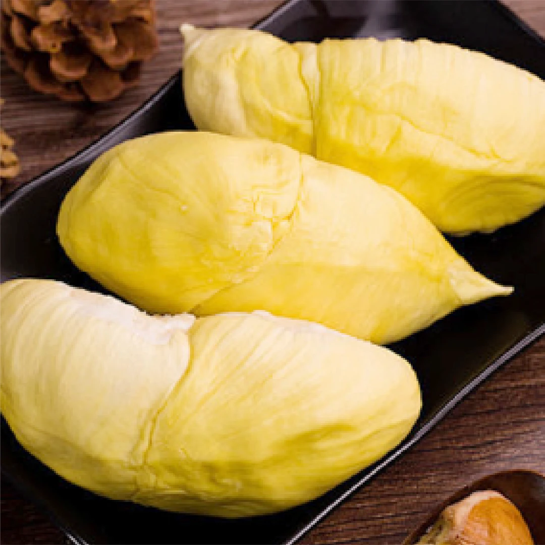 正宗泰国5A金枕榴莲香甜可口核小肉厚顺丰包邮直播批发400克/盒