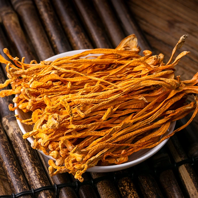 【老邵宠粉】虫草花菌菇汤虫蛹草冬虫草花汤虫草花鸡汤煲汤500g