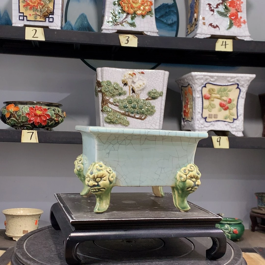 秀*阿杰石湾盆高温烧制