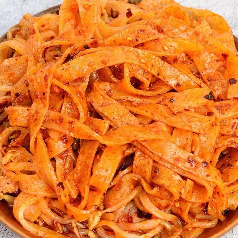 塞上天骄西安凉皮香辣宝鸡岐山擀面皮速食陕西特产红油拌面好美丽