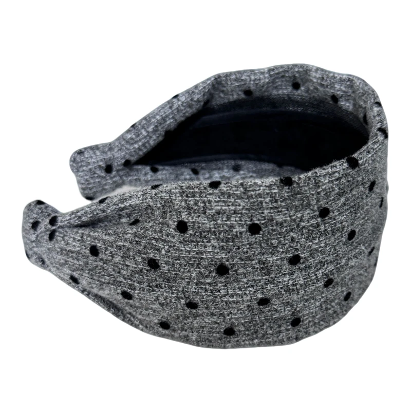 韩国高级感粗花呢高颅顶宽边发箍小香风复古头箍秋冬头饰女发卡