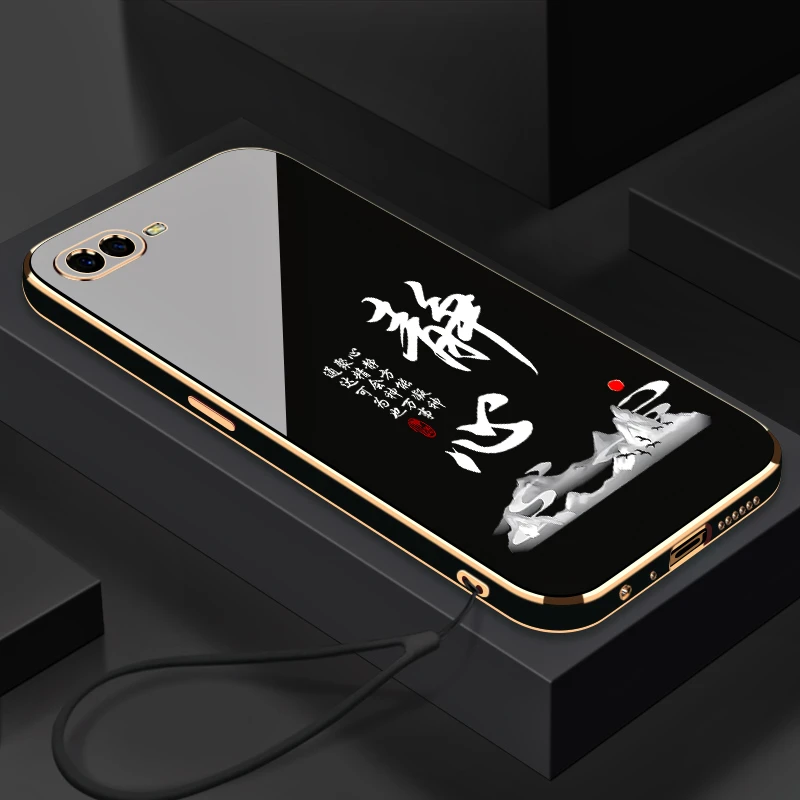 适用于电镀静心OPPOR15X手机壳全包防摔硅胶软壳【送挂绳】