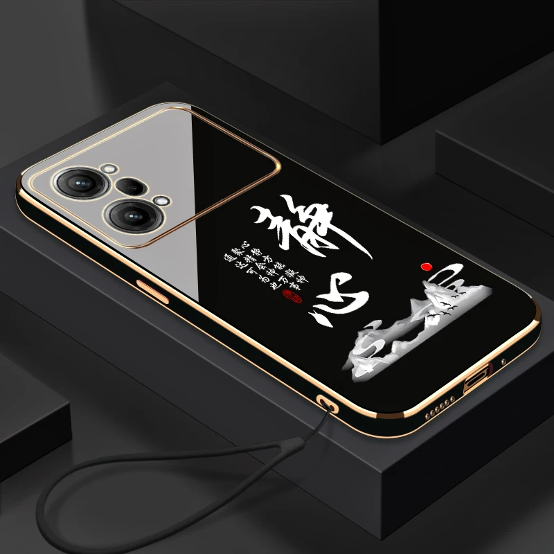适用于电镀静心OPPOK10Pro手机壳全包防摔硅胶软壳【送挂绳】