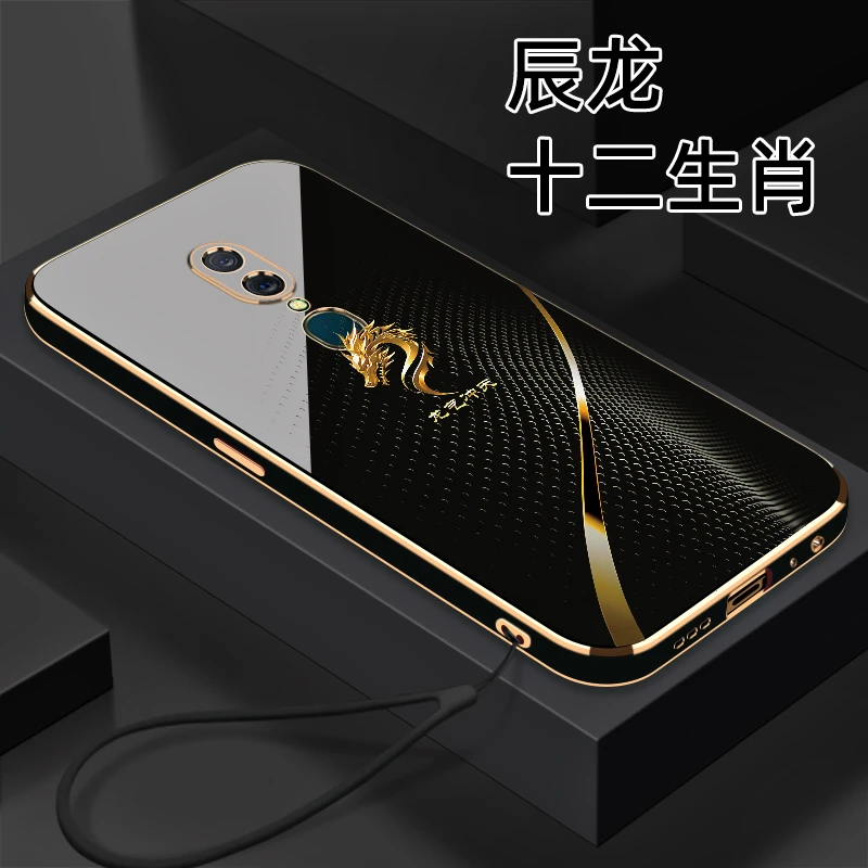 适用 【OPPO A9/A9X】十二生肖个性创意高颜值防摔电镀硅胶手机软