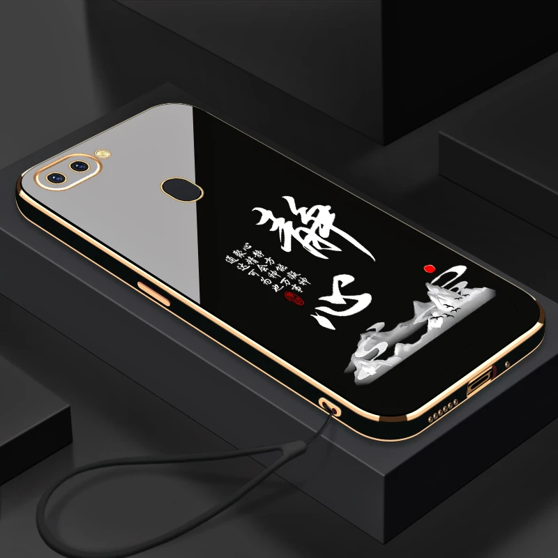 适用于电镀静心OPPOR11SPlus手机壳全包防摔硅胶软壳【送挂绳】