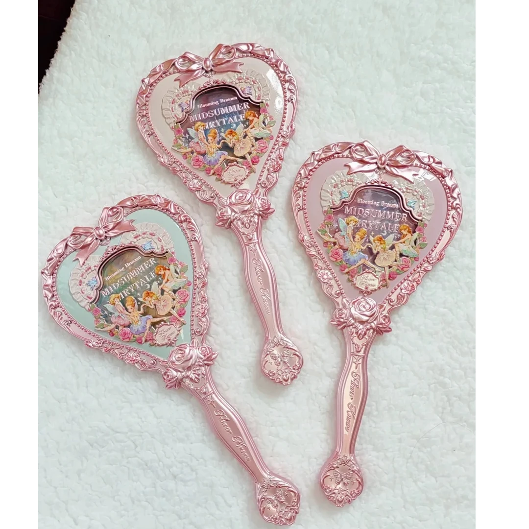 【凡凡专属】花知晓仲夏夜系列手拿镜香草白女生可爱便携式