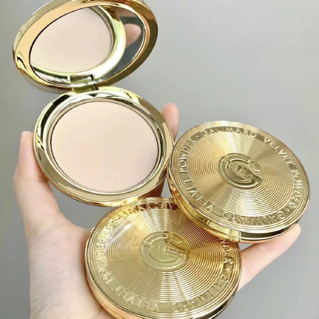 嘉利玛金币粉饼柔焦定妆持久控油遮瑕不卡粉