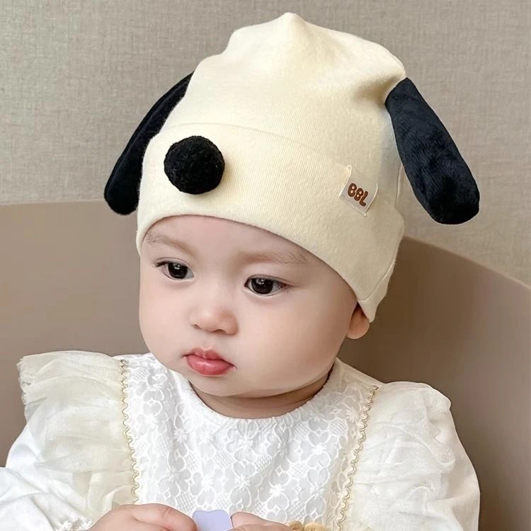 新生婴儿儿帽子春秋款棉胎帽男女宝宝0到3月护卤门护耳冬小月龄