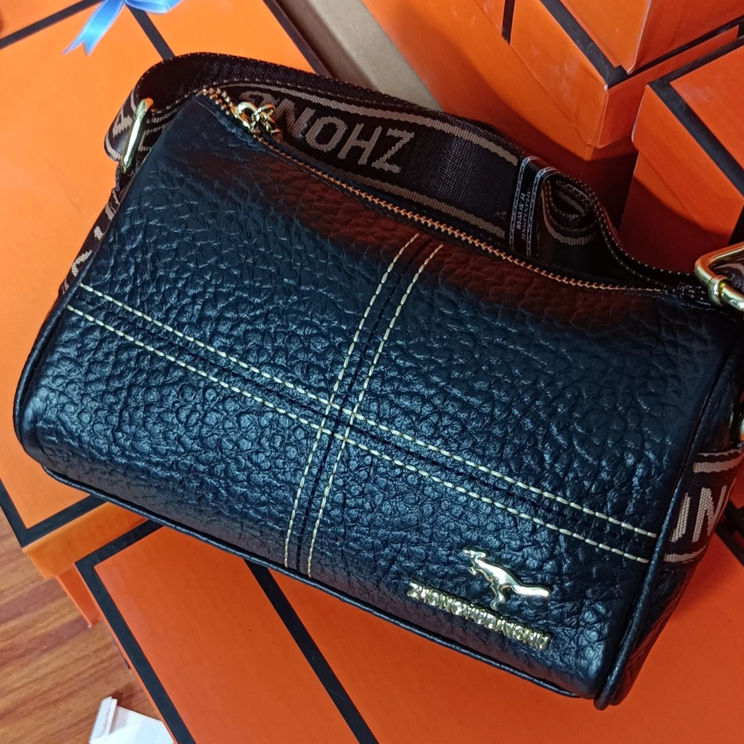 【头层牛皮】22x14cm真皮女包单肩斜挎包女士斜跨休闲肩包百搭8811