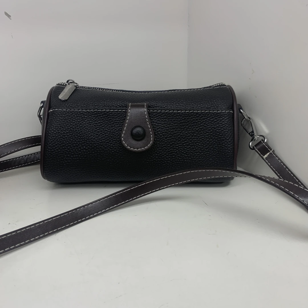 【头层牛皮】真皮女包单肩斜挎包5566