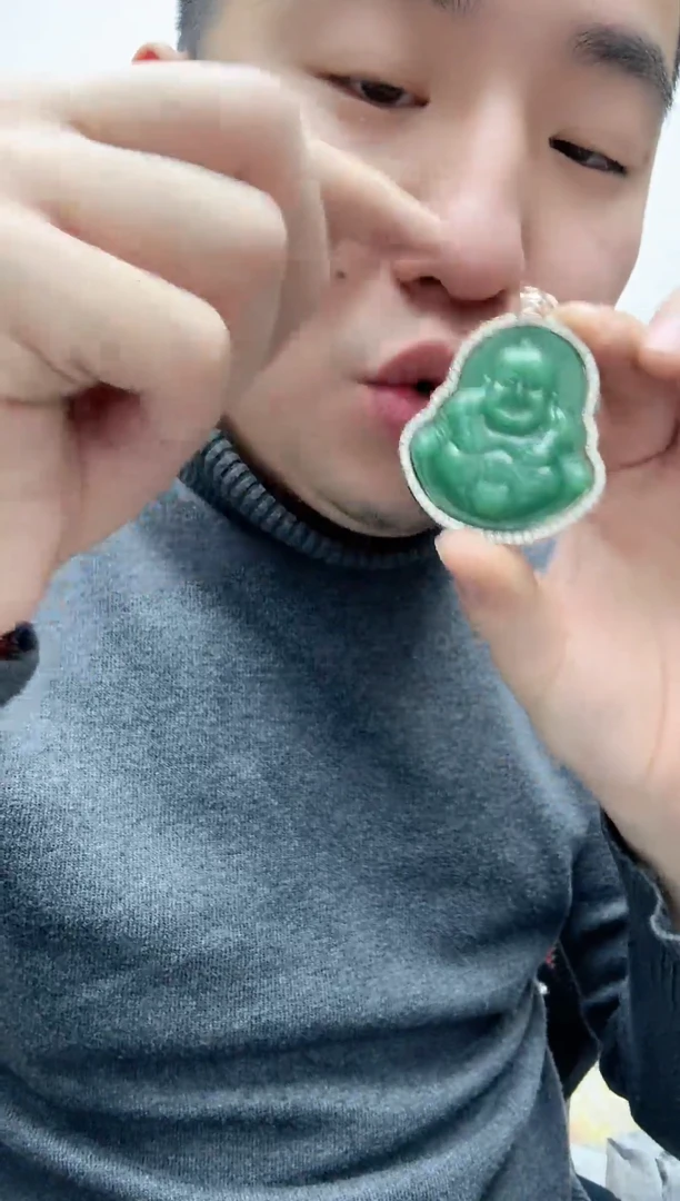 【闪购商品】翡翠颈饰18K金镶嵌129
