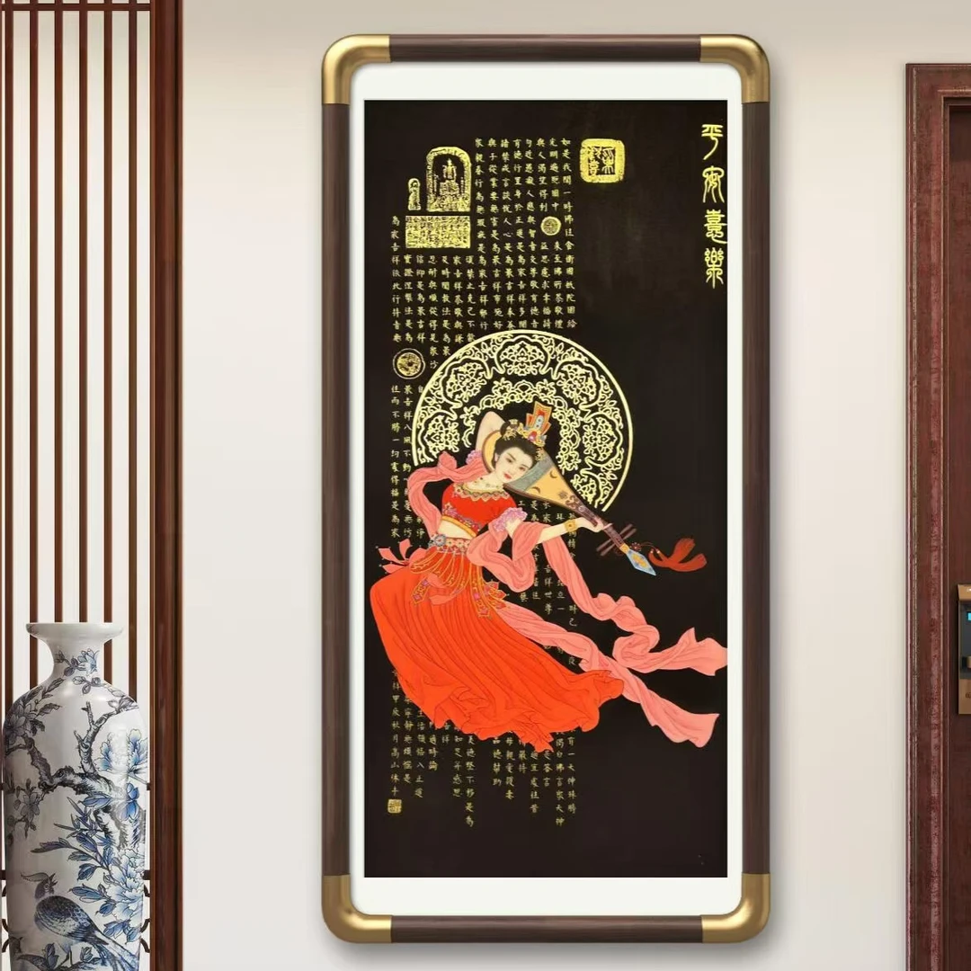 高山人物系列书画作品