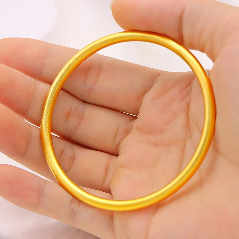 铜合金手镯 金店同款精工空心古法传承手镯网红手环