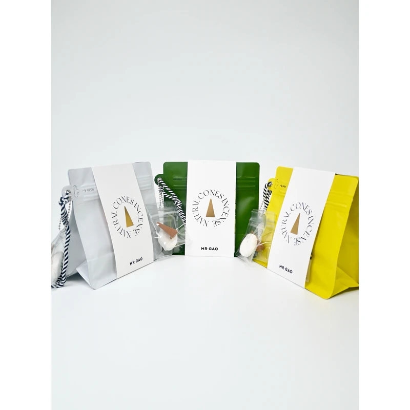 高先生的香手工塔香100克天然线香室内香薰赠定制香插