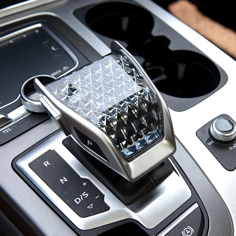 MANKALEILAB正品适用奥迪系列水晶档把轻奢时尚爱车专车精致外观