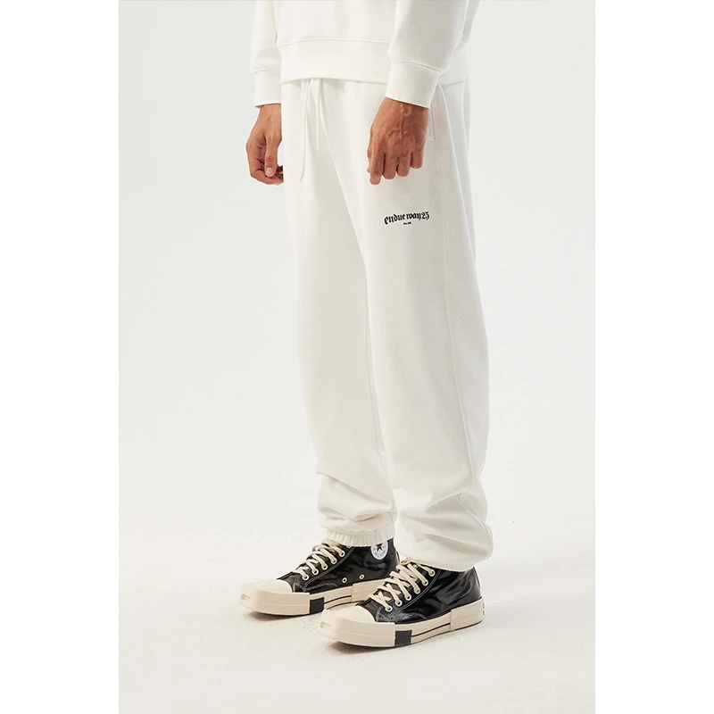 【12.20】EW25 新款休闲宽松舒适束脚卫裤百搭萝卜裤针织运动长裤