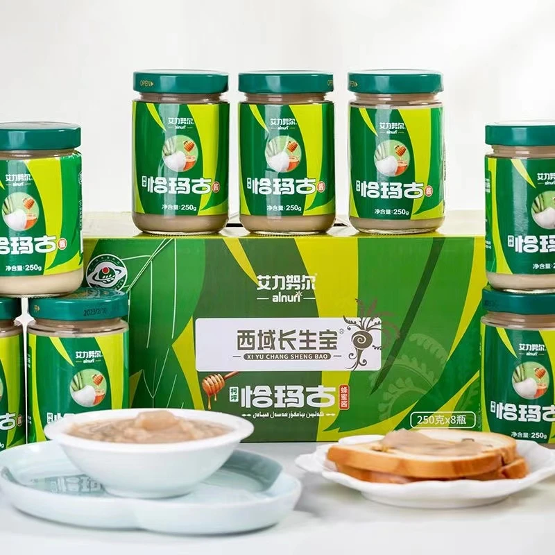 新疆柯坪恰玛古蜂蜜酱 艾力努尔 alnuri 营养酱 Qamgur Kiyami