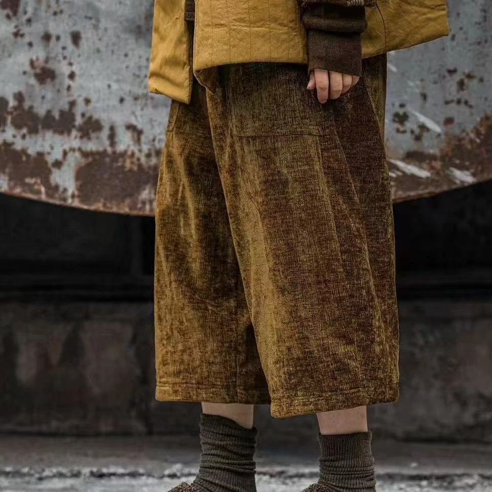 疯子原创棉靴裤08403