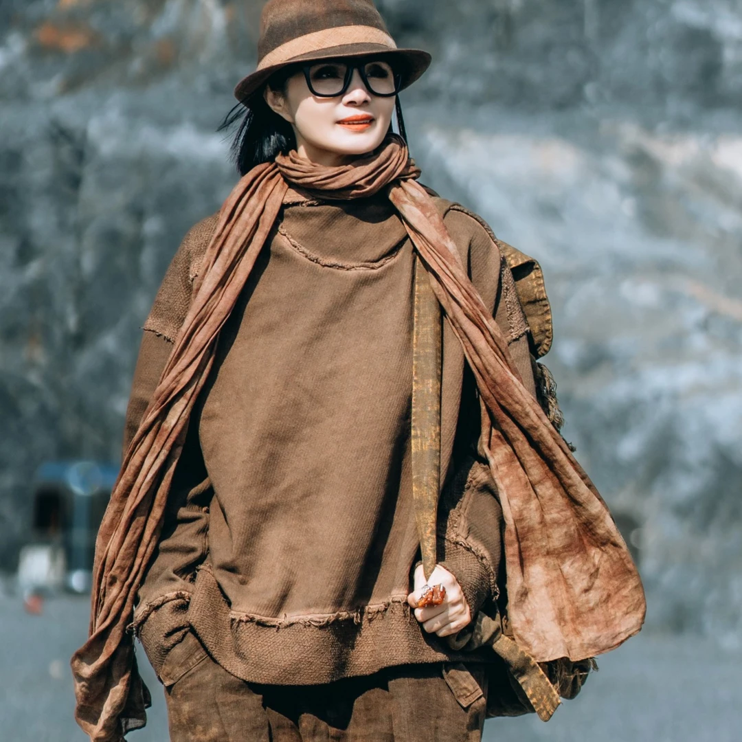 麻依者原创 加厚卫衣1154