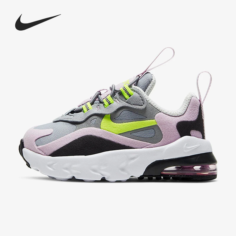 (微瑕)Nike  舒适休闲百搭舒适防滑耐磨低帮跑步鞋灰粉CD2654-010