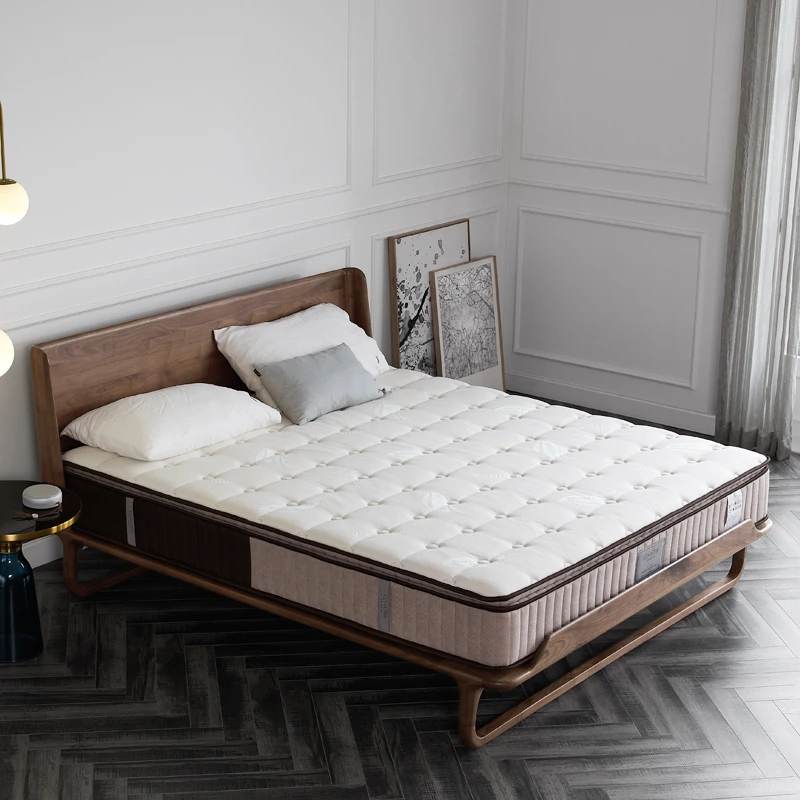 Kena可纳/环保椰棕床垫1.5m1.8米竹炭纤维弹簧偏硬双人护脊08 P