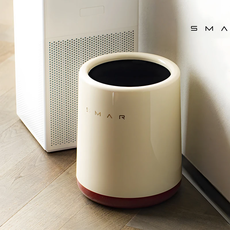 复古家用2024新款高颜值卧室简约办公室卫生间厕所客厅轻奢垃圾桶