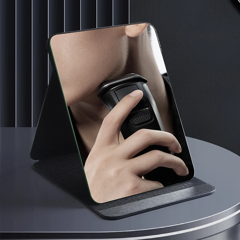 多功能台式男专用随身便携式宿舍桌面迷你携带手持折叠便携化妆镜