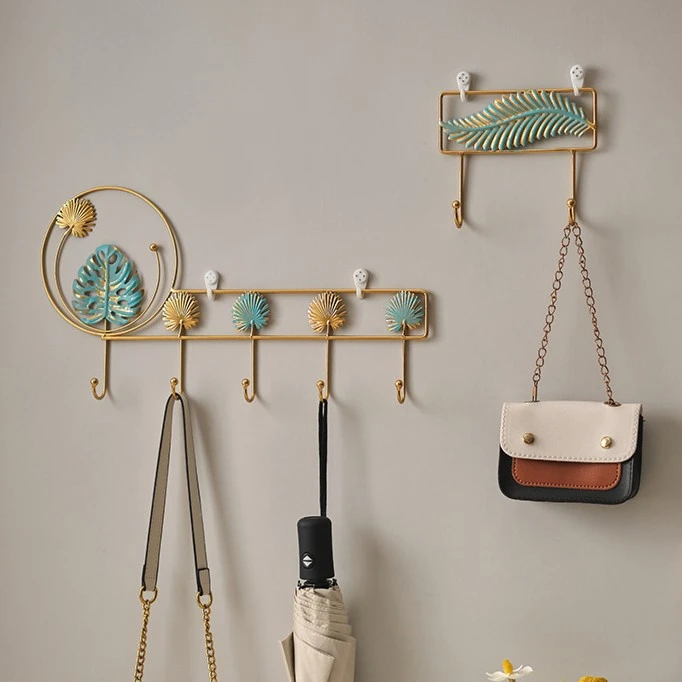 创意入户进门口衣架壁挂衣服挂钩玄关卧室墙上装饰试衣间挂衣钩