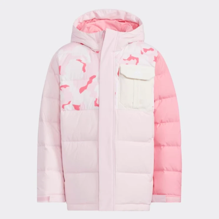 Adidas 亲子保暖羽绒服 HM9659 HM9660 HM9661（140码/充绒158g）