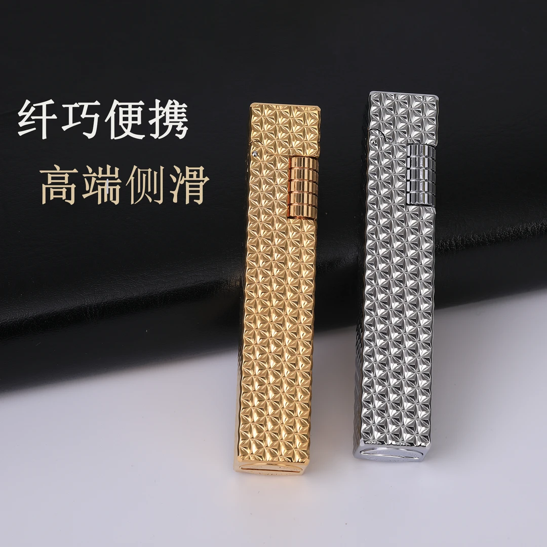 【厂长补贴】金钱纹手工煤油机男士打火机高端侧滑经典创意打火机