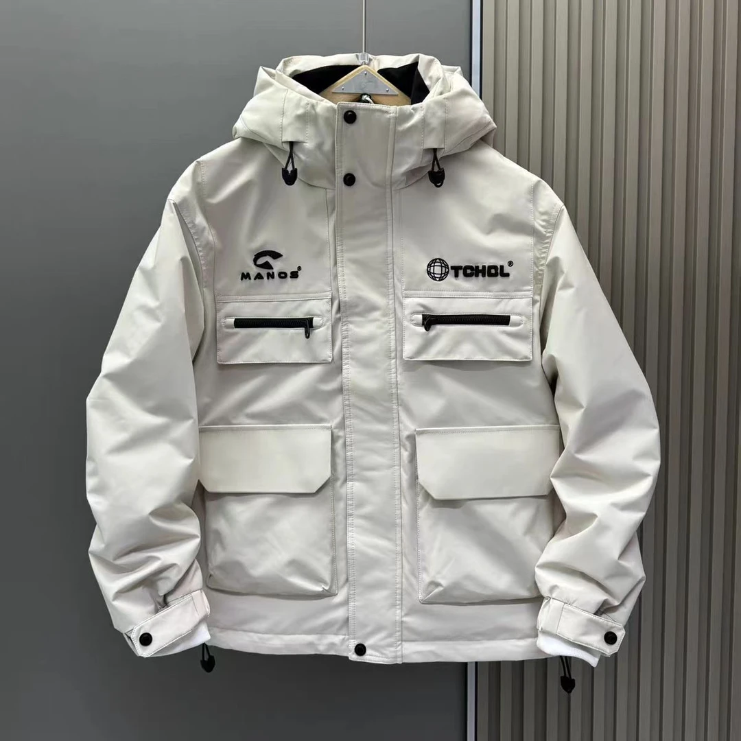 【风雨无阻】TB莱卡重磅情侣加厚二棉衣外套#8909