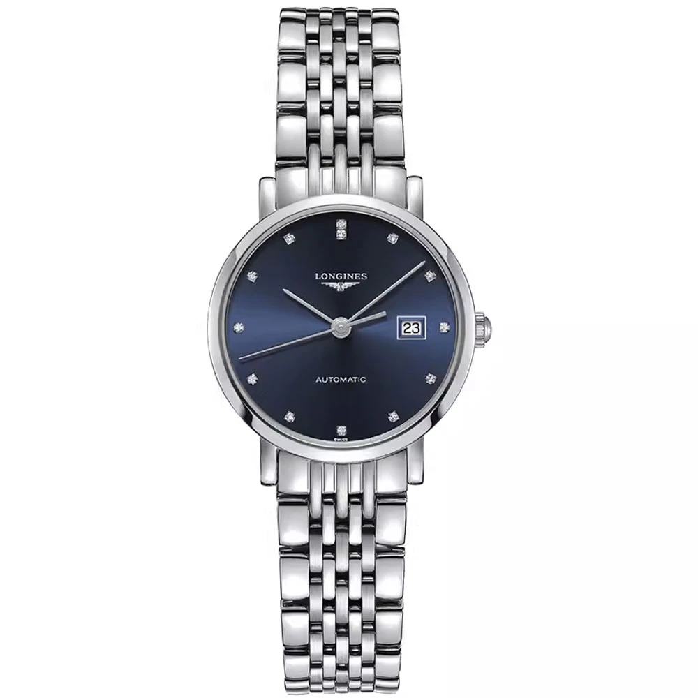 全新未使用 Longines/浪琴 博雅系列镶钻时尚女表L4.310.4.97.6