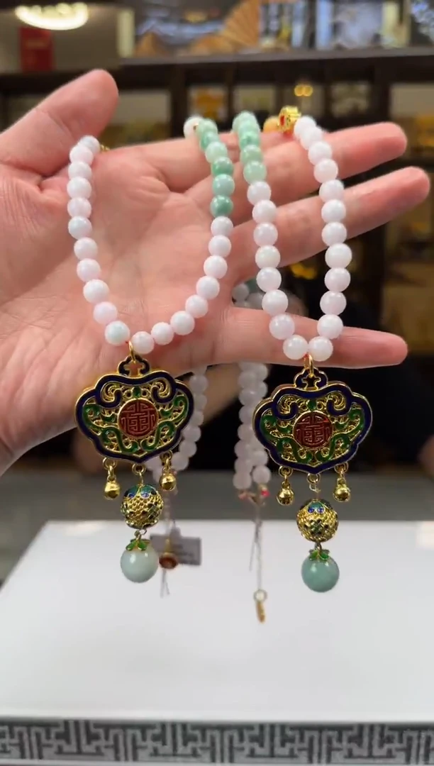 【闪购商品】翡翠项链未镶嵌多样性发一DY@@SD9YT2778