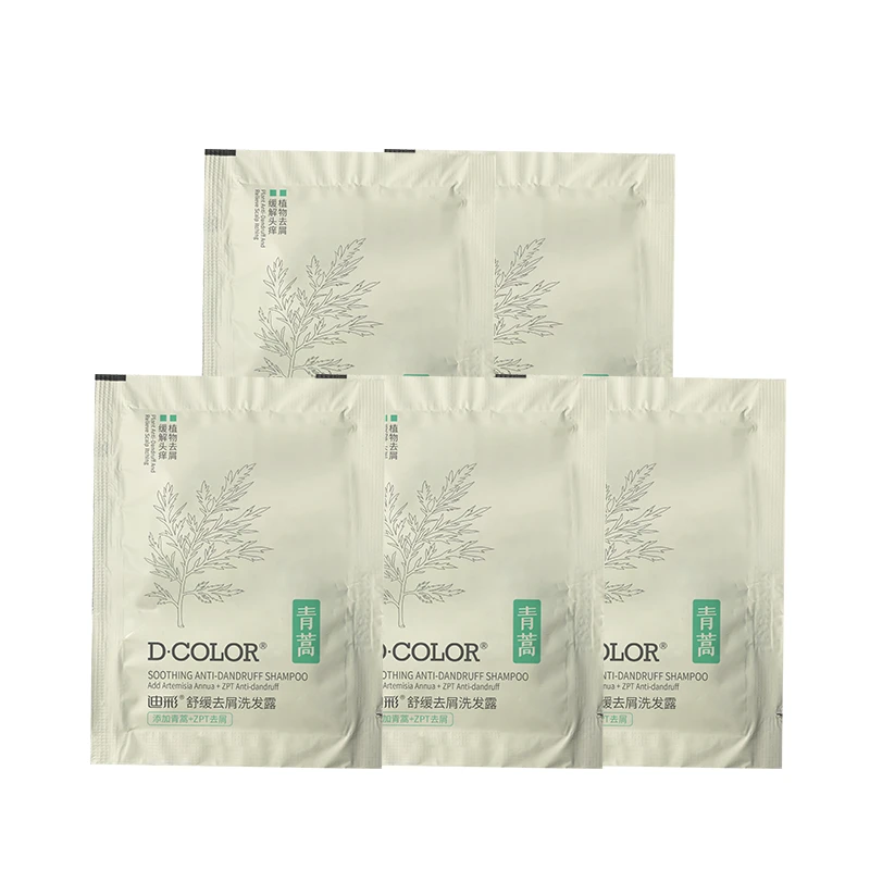 10ml迪彩舒爽去屑洗发露（5连包）