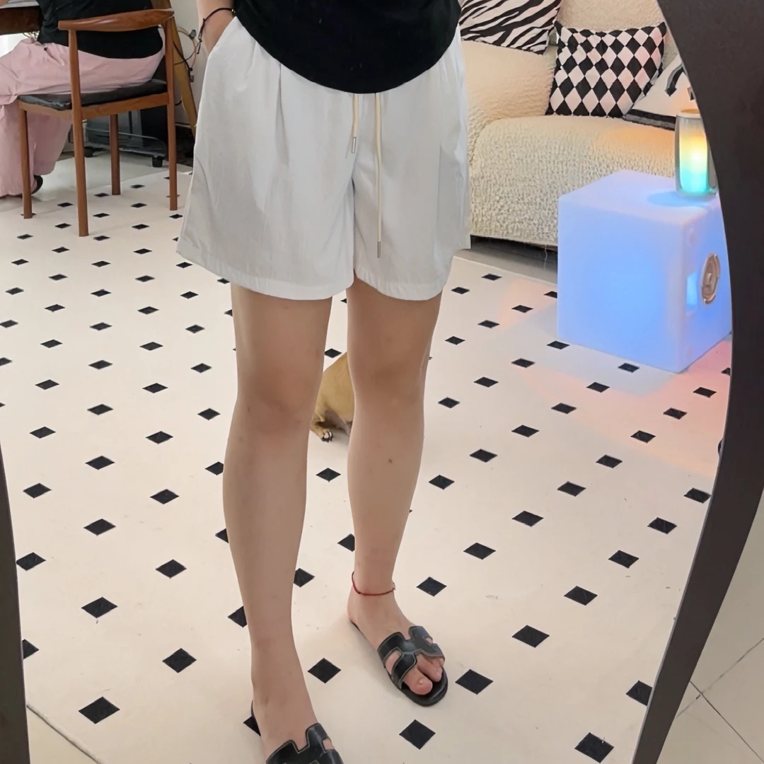 【三三定制】夏季休闲宽松短裤百搭多巴胺配色裤子下装大码女装2691