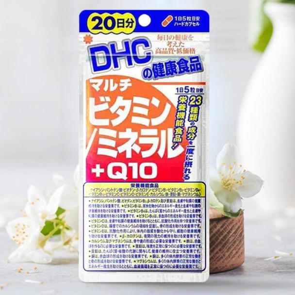 DHC/蝶翠诗23种综合营养素复合维生素矿物质+辅酶Q10100粒/袋