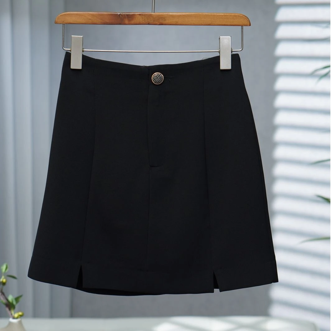 一路童行  深高系列 A367  女装时尚百搭半身裙 C-261