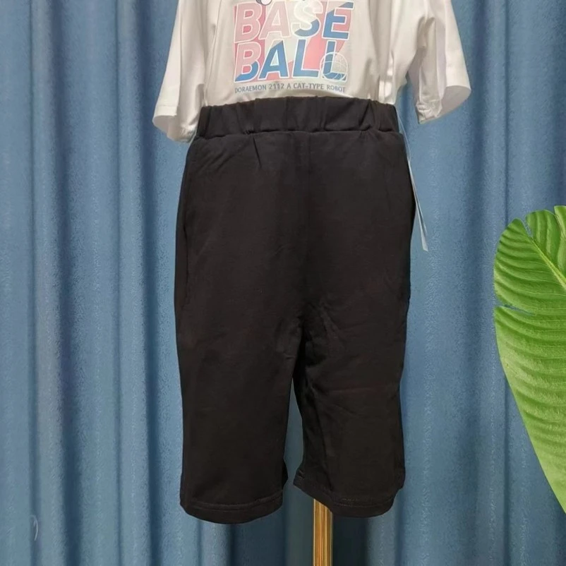 A021  童装  新款夏装中童百搭休闲五分裤 D91312K405