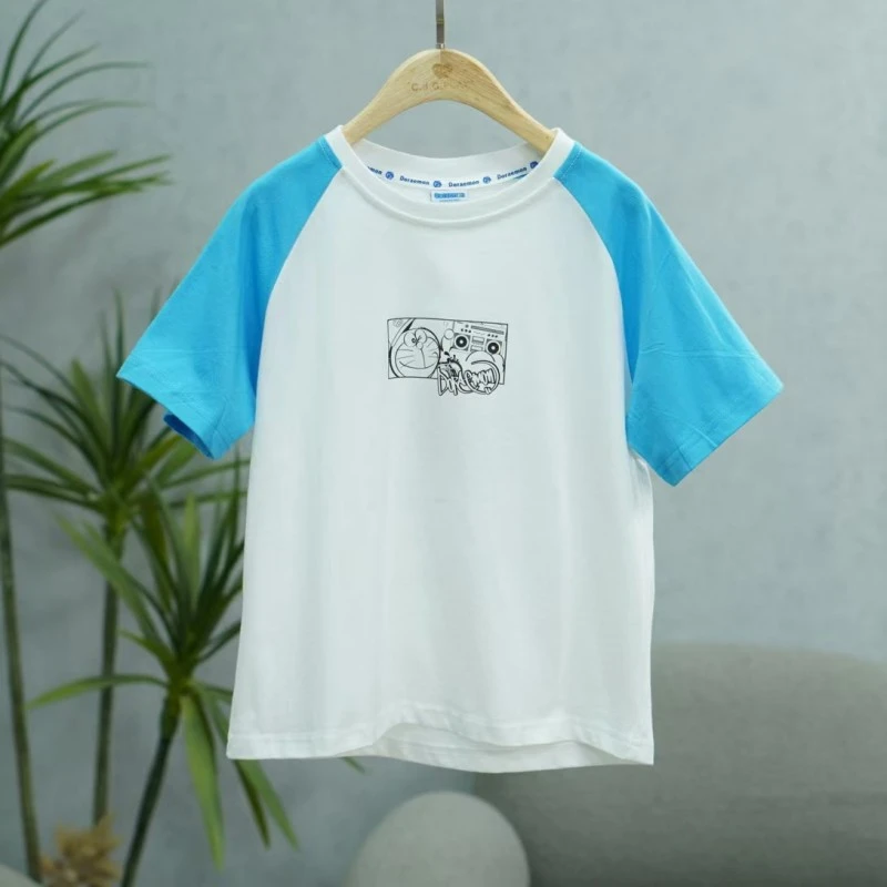 一路童行  A226  童装  新款夏装中大童百搭短袖T恤 D91312170