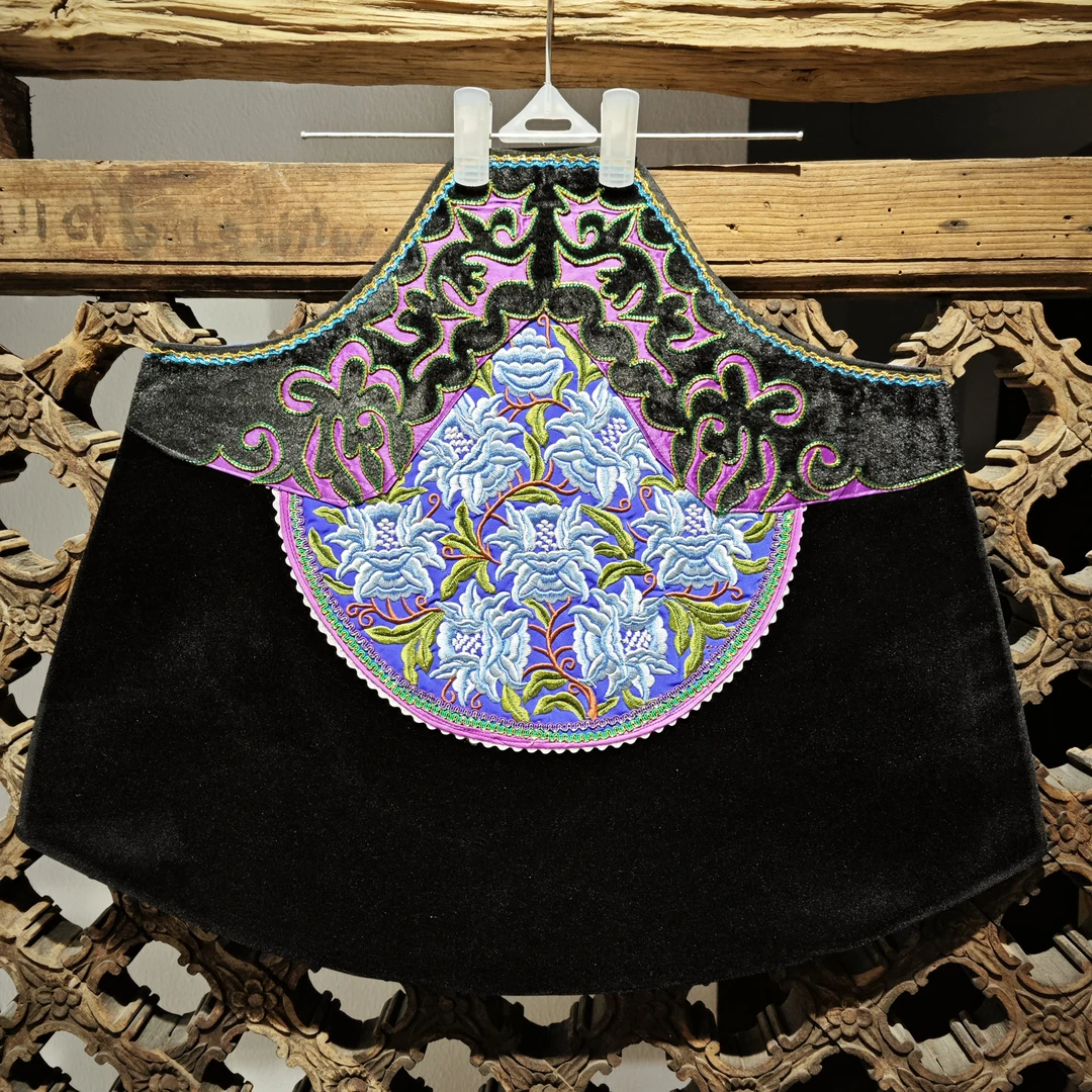 古夷彝族复古民族风绣花围腰