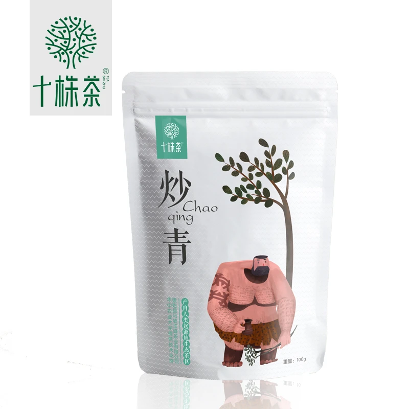 十株马坡十株炒青浓香耐泡绿茶叶100g袋装