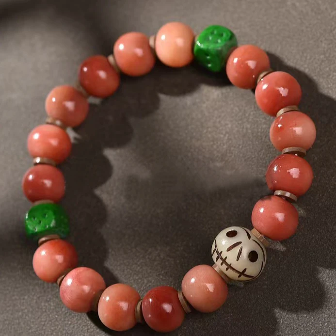 【满血】天然驼骨珠串精品百搭时尚中国风国潮藏式手工挂件