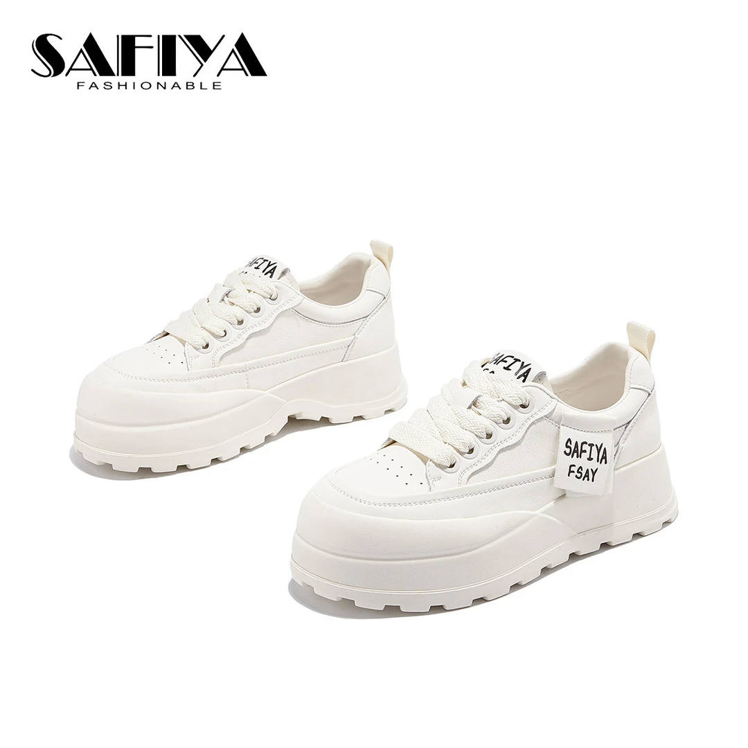 索菲娅Safiya2024新款春季女鞋休闲运动鞋小白鞋女SF41112A78