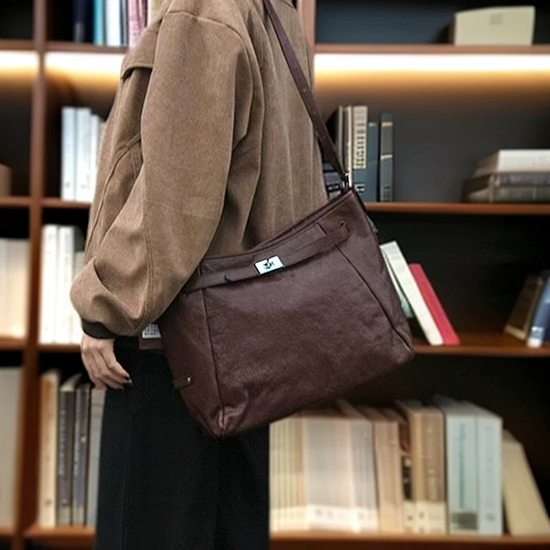 头层水晶植鞣胎牛新款单肩斜挎包女士斜跨包大容量通勤女61515