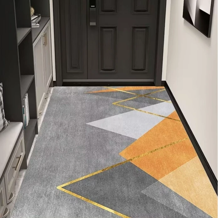 硅胶地垫（超吸水超防滑）轻奢剪影 进门玄幻地垫卫生间吸水门口