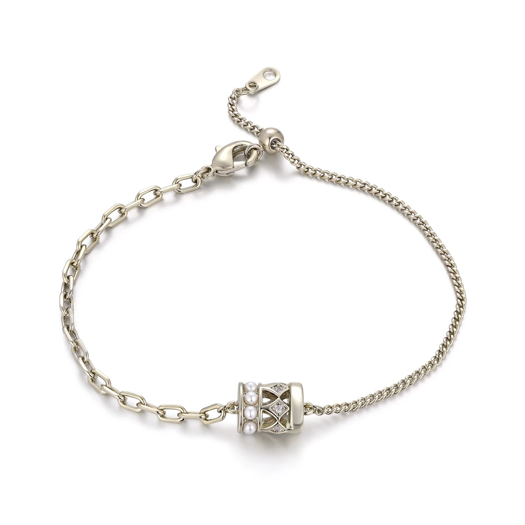 铜合金手链 心动乌托邦时尚轻奢百搭手链HS21253