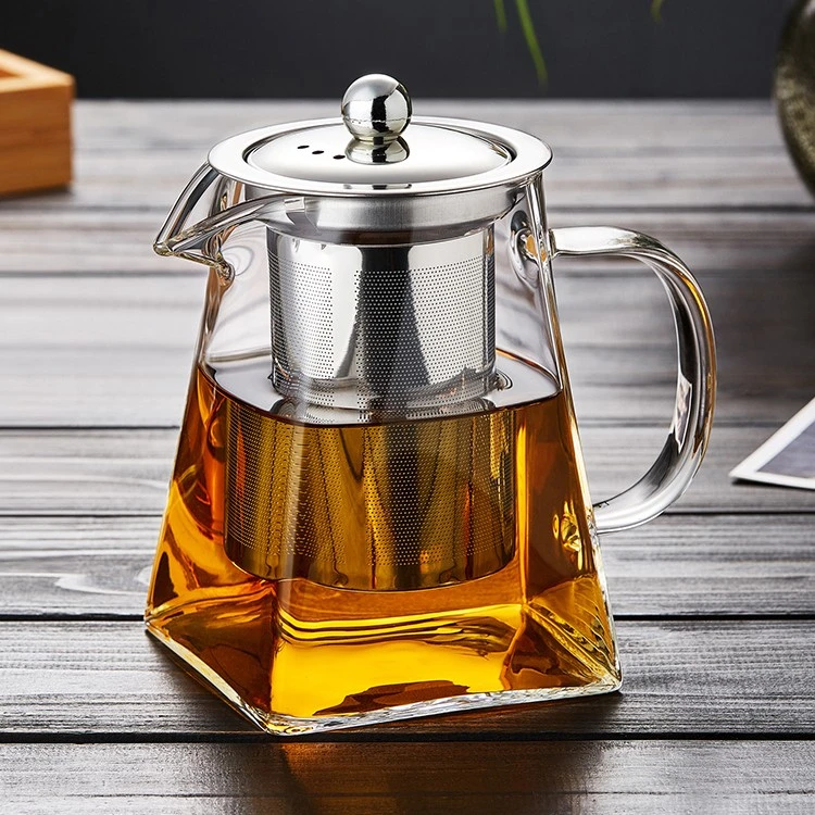 玻璃泡茶壶茶具家用大号花茶水壶耐高温加厚耐热过滤水壶煮茶壶器