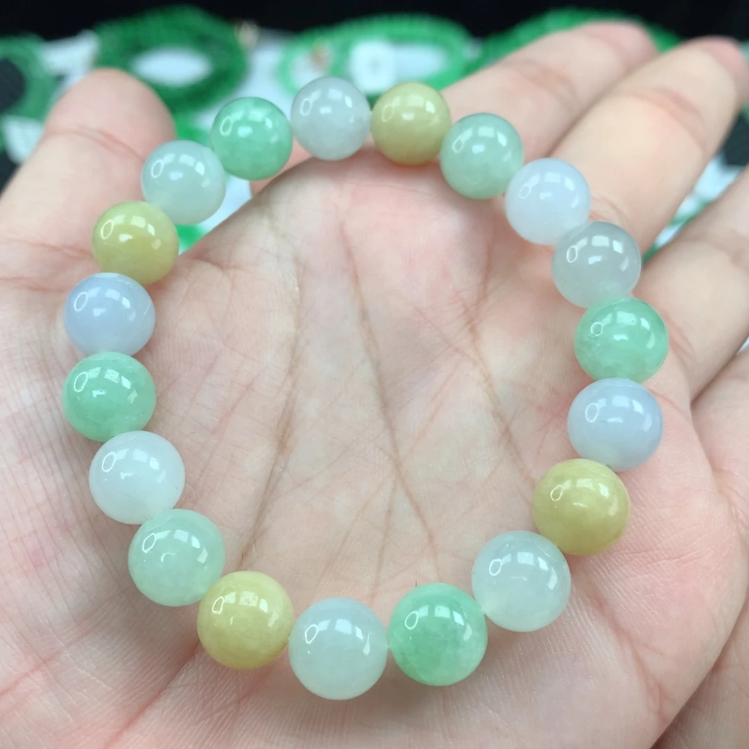 翡翠手链未镶嵌翡翠