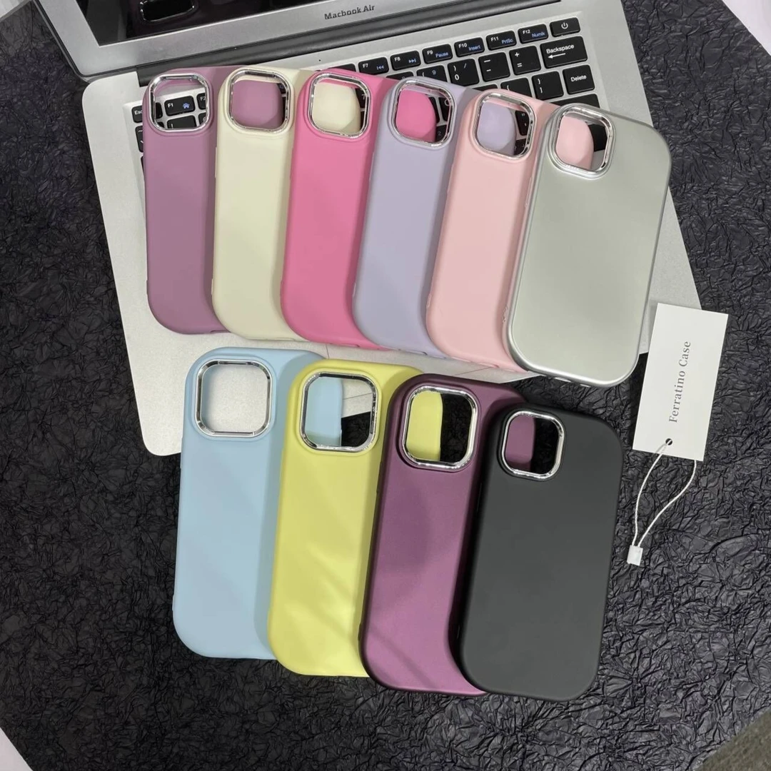 简约ins高级纯色软硅胶iPhone14promax苹果13/12/11/X防摔手机壳